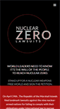 Mobile Screenshot of nuclearzero.org